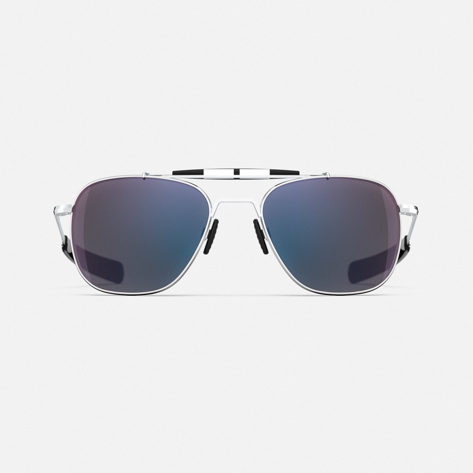 Randolph x Shelby - Aviator II - Matte Chrome & Apex Gray