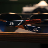 Concorde - Gunmetal & Atlantic Blue - Prescription Sunglasses