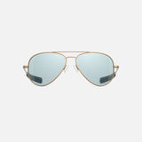 Concorde - 22k Satin Chocolate Gold & Blue Hydro - Prescription Sunglasses