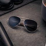 Concorde - Satin Silver & Coastal Gray