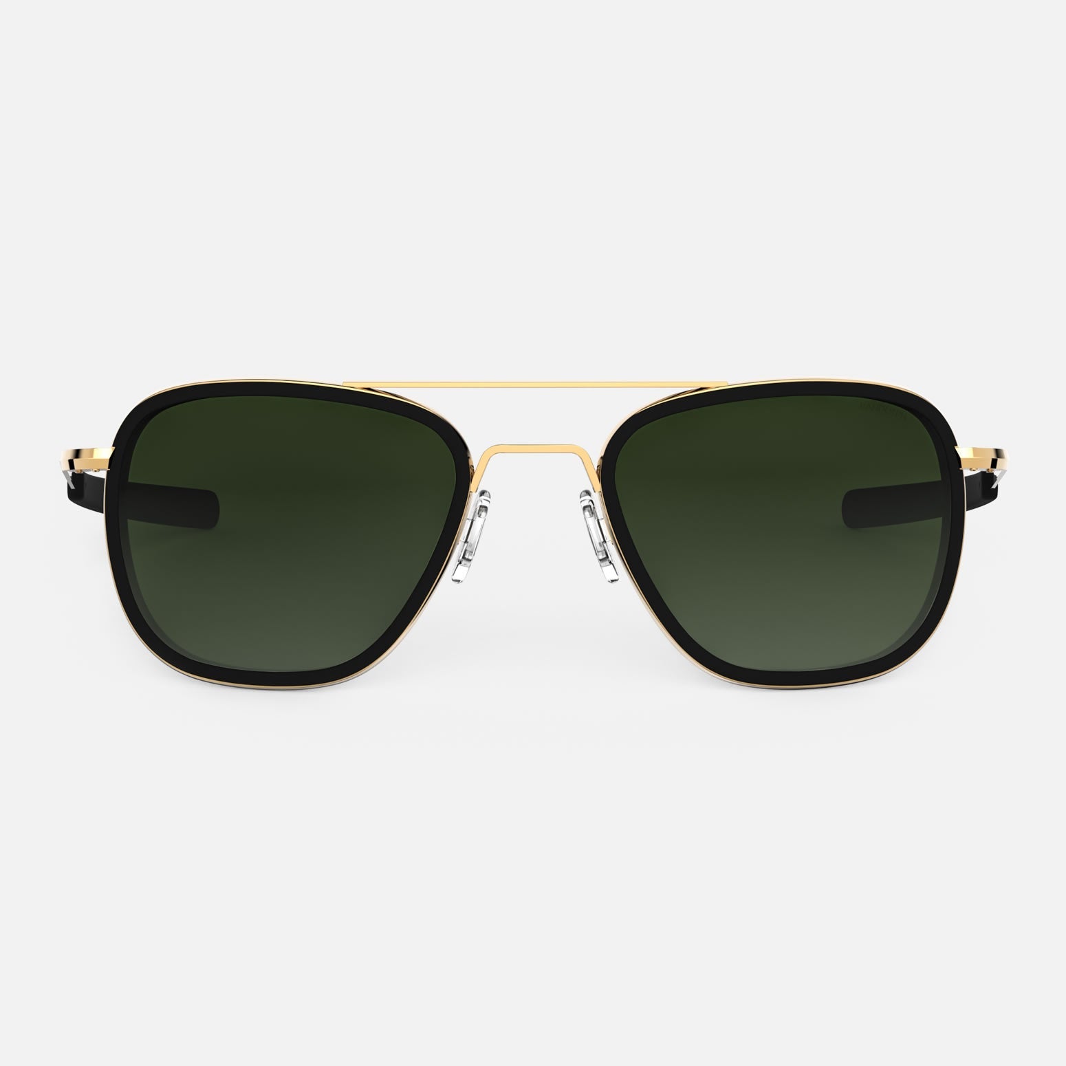 Aviator Fusion - 23k Gold & Matte Onyx Inlay & Evergreen